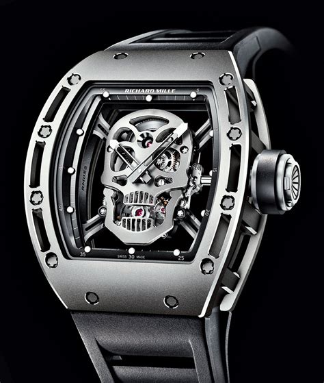 richard mille skull black price|richard mille watches skeleton.